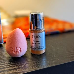 Pur bake and shake powder to cream concealer